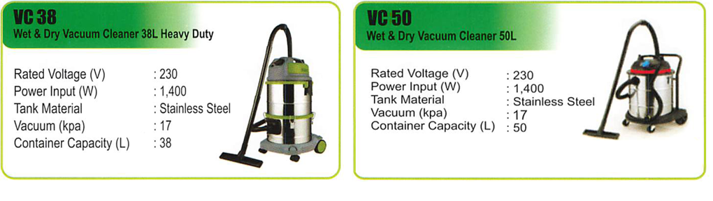 WET & DRY VACUUM CLEANERS