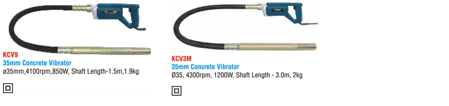 CONCRETE VIBRATORS