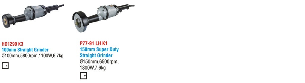 STRAIGHT GRINDERS